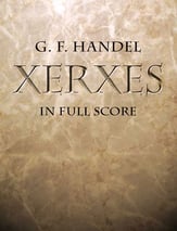 Xerxes Orchestra Scores/Parts sheet music cover